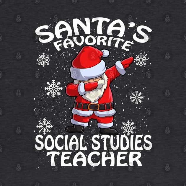 Santas Favorite Social Studies Teacher Christmas by intelus